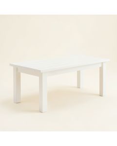 Pine Dell Indoor Bench - White (synthetic illustration; no displayed measurements)