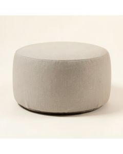 Aubrielle 20 '' Wide Round Pouf Ottoman (synthetic illustration; no displayed measurements)