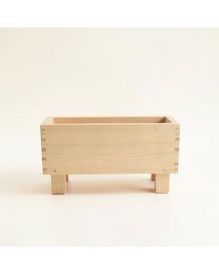 Brook Branch Empty Raised Planter - Beige (synthetic illustration; no displayed measurements)
