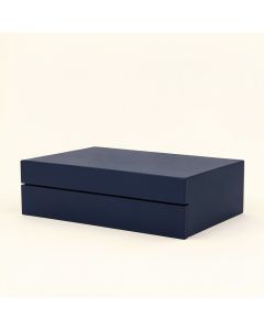 Cove Branch Desktop Monitor Riser - Navy (synthetic illustration; no displayed measurements)