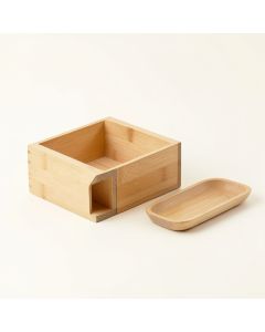 Fern Bluff Empty Coffee-Station Organizer - Beige (synthetic illustration; no displayed measurements)
