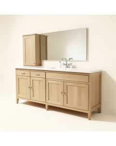 Freitas 73 '' Double Bathroom Vanity Set (synthetic illustration; no displayed measurements)
