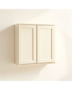 Glen Bluff Wall-Mounted Entry Cabinet - Ivory (synthetic illustration; no displayed measurements)