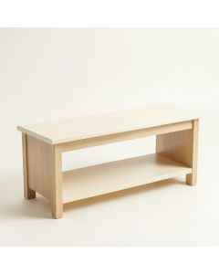 Linden Dell Indoor Bench - Cream (synthetic illustration; no displayed measurements)