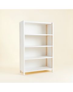 Holly Bridge Freestanding Bookcase - White (synthetic illustration; no displayed measurements)
