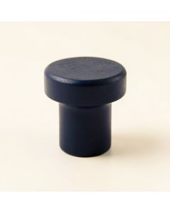 Rowan Bend Cabinet Knob Without Packaging - Navy (synthetic illustration; no displayed measurements)