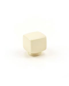 Linden Bridge Cabinet Knob Without Packaging - Ivory (synthetic illustration; no displayed measurements)