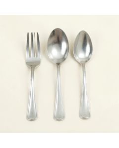 Silverware Set Silver Wall Decor 3 Piece Set (synthetic illustration; no displayed measurements)