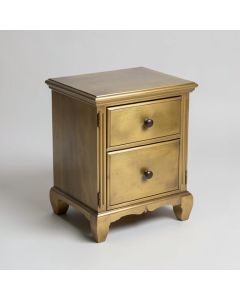 Zinnia Two-Drawer Nightstand (synthetic illustration; no displayed measurements)