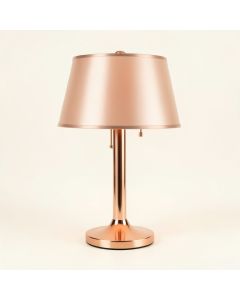 Maurice 34 '' Gemvara Rose Gold Table Lamp (synthetic illustration; no displayed measurements)