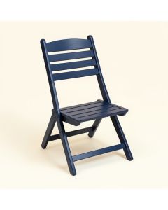 Ridge Canyon Folding Outdoor Chair - Navy (synthetic illustration; no displayed measurements)