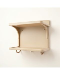 Rowan Edge Wall-Mounted Entryway Organizer Shelf - Beige (synthetic illustration; no displayed measurements)