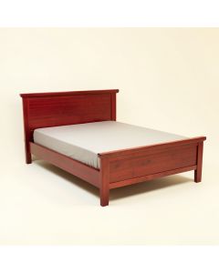 Shaker Solid Wood Platform Bed (synthetic illustration; no displayed measurements)