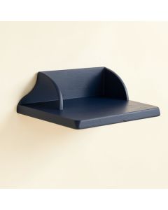 River Edge Wall-Mounted Cat Perch - Navy (synthetic illustration; no displayed measurements)