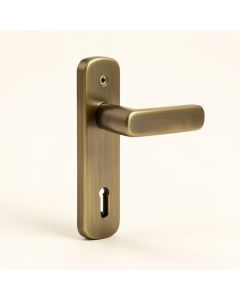 Passage Lever Door Handle [ Non-Locking Lever Set ] For Hallway Doors (synthetic illustration; no displayed measurements)
