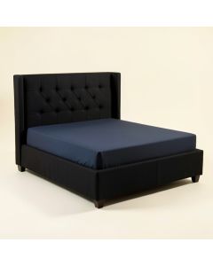 Mcmillan Tufted Upholstered Low Profile Standard Bed (synthetic illustration; no displayed measurements)