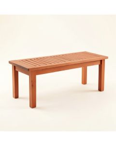 Harbor Branch Indoor Bench - Terracotta (synthetic illustration; no displayed measurements)