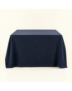 Brook Bend Flat Bed Sheet - Navy (synthetic illustration; no displayed measurements)