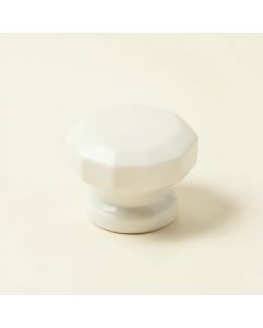 Bay Brook Cabinet Knob Without Packaging - White (synthetic illustration; no displayed measurements)