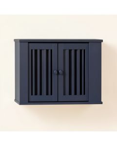 Cove Dale Wall-Mounted Entry Cabinet - Navy (synthetic illustration; no displayed measurements)