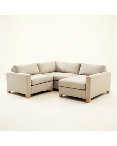 Alberdina 120.5 '' Wide Reversible Modular Sectional (synthetic illustration; no displayed measurements)