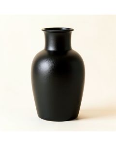 Cedar Bridge Empty Decorative Vase - Black (synthetic illustration; no displayed measurements)