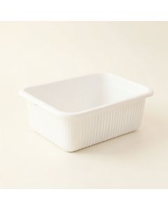 Willow Canyon Empty Storage Basket - White (synthetic illustration; no displayed measurements)