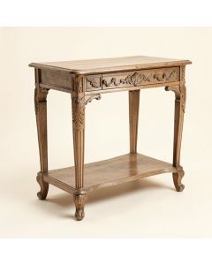 Aged Regency Console Table (synthetic illustration; no displayed measurements)