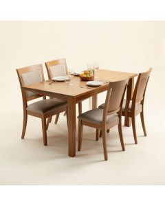 Liles 5 Piece Breakfast Dining Set (synthetic illustration; no displayed measurements)
