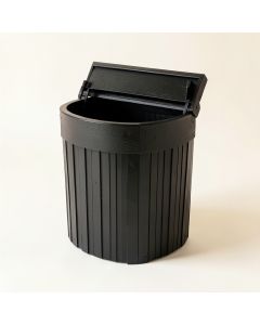 Cedar Crest Closed Garden Compost Bin - Black (synthetic illustration; no displayed measurements)