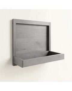 Vale Bend Empty Wall-Mounted Tool Organizer Panel - Gray (synthetic illustration; no displayed measurements)