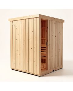 Olympus 8 Person Traditional Steam Sauna (synthetic illustration; no displayed measurements)