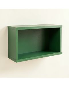 Linden Crossing Wall-Mounted Shelf - Green (synthetic illustration; no displayed measurements)