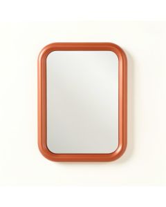 Maple Bend Framed Wall Mirror - Terracotta (synthetic illustration; no displayed measurements)