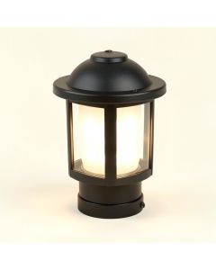 Arturo Black 1 -Light 11 '' Integrated Led Pier Mount Light (synthetic illustration; no displayed measurements)