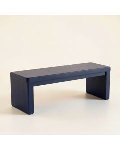 Alder Bend Indoor Bench - Navy (synthetic illustration; no displayed measurements)