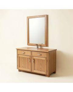Karson 30 '' Single Bathroom Vanity Set With Mirror (synthetic illustration; no displayed measurements)