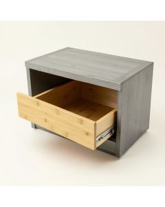 Fern Dale Under-Desk Drawer Unit - Gray (synthetic illustration; no displayed measurements)