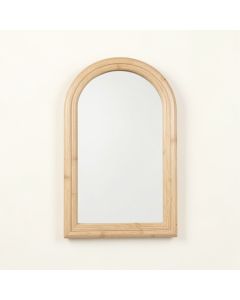 Summit Brook Framed Wall Mirror - Beige (synthetic illustration; no displayed measurements)