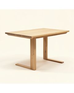 Abbey Pine Solid Wood Dining Table (synthetic illustration; no displayed measurements)