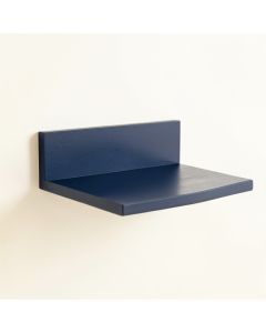 Aspen Falls Wall-Mounted Cat Perch - Navy (synthetic illustration; no displayed measurements)