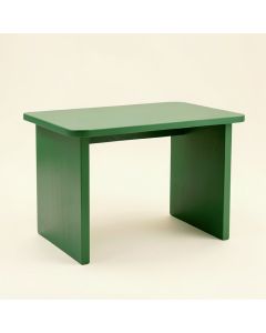 Cedar Arc Writing Desk (synthetic illustration; no displayed measurements)
