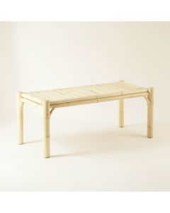Lake Edge Indoor Bench - Cream (synthetic illustration; no displayed measurements)