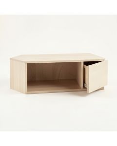 Linden Crossing Shoe Storage Bench - Beige (synthetic illustration; no displayed measurements)