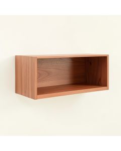 River Bridge Wall-Mounted Shelf - Terracotta (synthetic illustration; no displayed measurements)