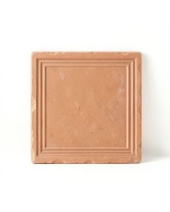 Cedar Crest Uninstalled Square Decorative Tile - Terracotta (synthetic illustration; no displayed measurements)