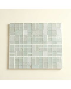 Premium 3 '' X 6 '' Glass Mosaic Subway Tile (synthetic illustration; no displayed measurements)