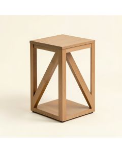 Sled End Table (synthetic illustration; no displayed measurements)
