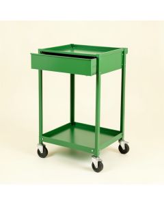 Fern Dell Empty Rolling Workshop Cart - Green (synthetic illustration; no displayed measurements)