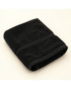 Olive Bridge Bath Towel - Black (synthetic illustration; no displayed measurements)
